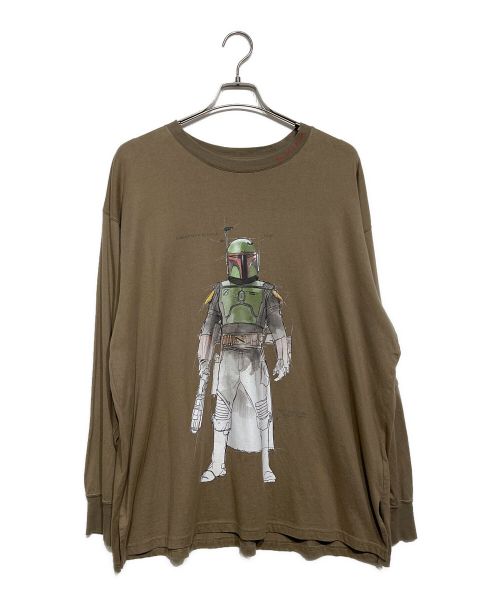 FACETASM（ファセッタズム）FACETASM (ファセッタズム) STAR WARS (スターウォーズ) RIB BIG TEE ブラウン サイズ:5の古着・服飾アイテム