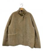 TODAYFULトゥデイフル）の古着「Standcollar Boa Jacket」｜ベージュ