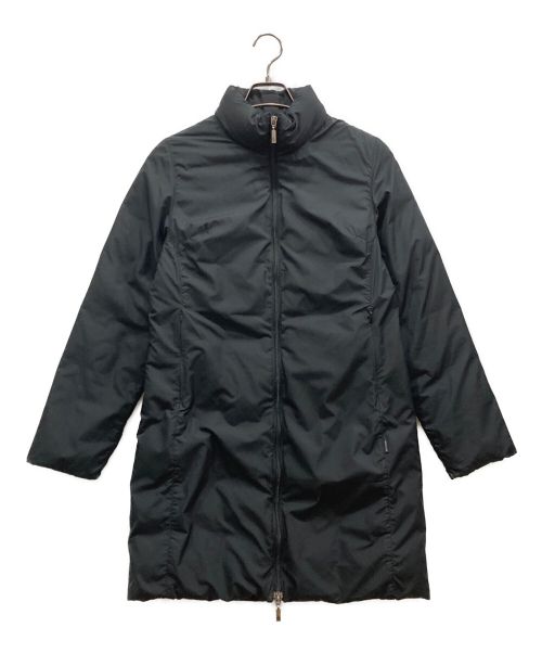 MONCLER（モンクレール）MONCLER (モンクレール) ダウンコート　ロングｼﾞｯﾌﾟ　47390-00-69998 ブラック サイズ:1の古着・服飾アイテム