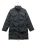 MONCLER（モンクレール）の古着「ダウンコート　ロングｼﾞｯﾌﾟ　47390-00-69998」｜ブラック