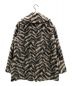 MADISON BLUE (マディソンブルー) FLAT COLLAR SHORT COAT ZEBRA SHAGGY ベージュ サイズ:00(XS)：25800円