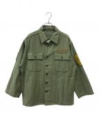 MADISON BLUEマディソンブルー）の古着「MILITARY JACKET LBS」｜オリーブ