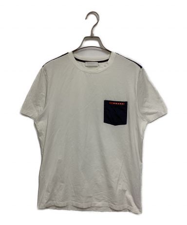 [中古]PRADA(プラダ)のメンズ トップス ポケットTシャツ