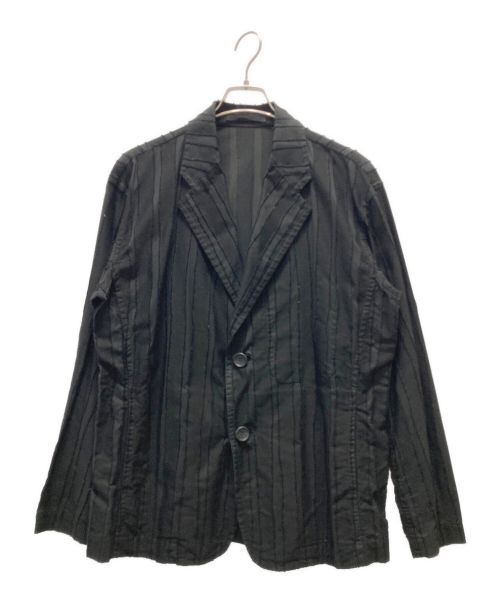 ISSEY MIYAKE MEN（イッセイミヤケメン）ISSEY MIYAKE MEN (イッセイミヤケメン) 2Bジャケット ブラック サイズ:2の古着・服飾アイテム