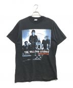 バンドTシャツバンドTシャツ）の古着「THE ROLLING STONES(ザ・ローリング・ストーンズ) バンドTシャツ」｜ブラック