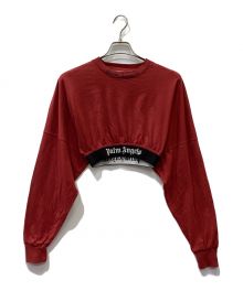 Palm Angels（パーム エンジェルス）の古着「CROPPED TOPS」｜レッド