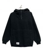 WTAPSダブルタップス）の古着「PINE CONE HOODED FLEECE」｜ブラック