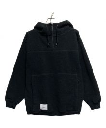 WTAPS（ダブルタップス）の古着「PINE CONE HOODED FLEECE」｜ブラック