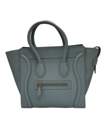 CELINE（セリーヌ）の古着「ラゲージ マイクロショッパー」｜ブルー