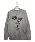 stussy (ステューシー) ワールドツアークルーネックスウェット グレー サイズ:XL：8800円