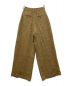 TODAYFUL (トゥデイフル) Tuck Linen Trousers ベージュ サイズ:36 未使用品：10000円