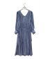 HER LIP TO (ハーリップトゥ) Side Bow Vintage Twill Dress ブルー サイズ:S：9000円