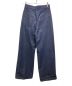 JOHN LAWRENCE SULLIVAN (ジョン ローレンス サリバン) ワイドデニムパンツ／Washed denim super wide pants インディゴ サイズ:M：14800円