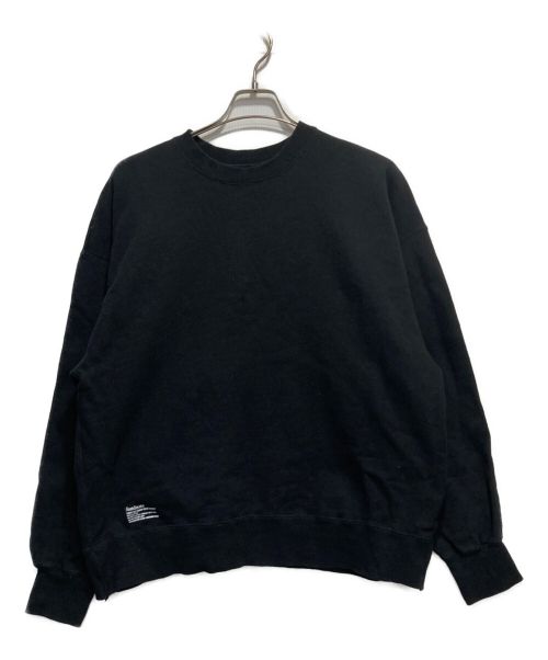 FreshService（フレッシュサービス）FreshService (フレッシュサービス) LIGHT OZ CREW NECK SWEAT ブラック サイズ:Mの古着・服飾アイテム