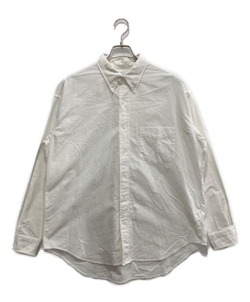 Graphpaper（グラフペーパー）Graphpaper (グラフペーパー) OXFORD L/S B.D SHIRT/GM211-50112B ホワイト サイズ:2の古着・服飾アイテム