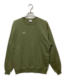 WTAPS（ダブルタップス）の古着「SCREEN LOGO SWEAT」｜カーキ