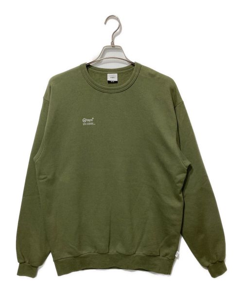 WTAPS（ダブルタップス）WTAPS (ダブルタップス) SCREEN LOGO SWEAT カーキ サイズ:３の古着・服飾アイテム