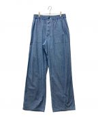 HYKEハイク）の古着「Chambray Pants」｜スカイブルー