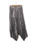 MURRAL (ミューラル) Frost pleated skirt シルバー サイズ:2：11000円