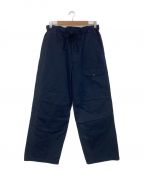 Caledoorカレドアー）の古着「Weather Cloth Wide Easy Trousers」｜ネイビー