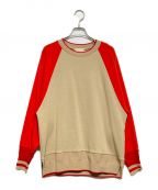 m.u Japonessエムユー）の古着「CLASSY RAGLAN SWEAT」｜ベージュ