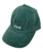 Obladaオブラダ）の古着「CORDUROY CAP」｜グリーン
