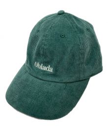 Oblada（オブラダ）の古着「CORDUROY CAP」｜グリーン