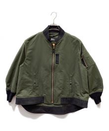 THE RERACS×UNITED ARROWS（ザ リラクス×ユナイテッドアローズ）の古着「MA-1ジャケット」｜オリーブ