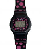 CASIO×X-GIRL×KUSAMA YAYOIカシオ×エックスガール×）の古着「デジタルウォッチ　G-SHOCK　DW-5600VT」