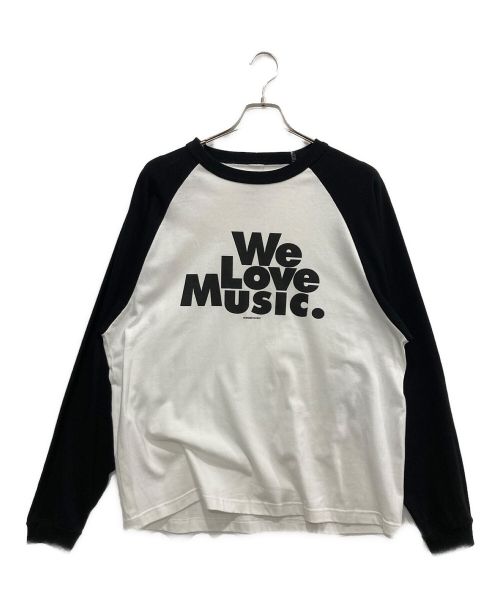 is-ness（イズネス）is-ness (イズネス) WE LOVE RAGLAN T-SHIRTS ブラック サイズ:FREEの古着・服飾アイテム