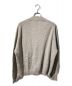 STUDIO NICHOLSON (スタジオニコルソン) ENGLISH LAMBSWOOL 5GG CARDIGAN ベージュ サイズ:M：15800円