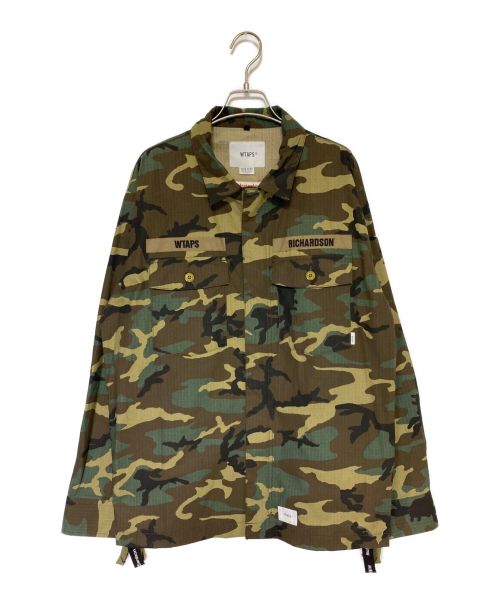 Richardson（リチャードソン）Richardson (リチャードソン) WTAPS (ダブルタップス) BUDS / LS / COTTON. RIPSTOP. CAMO カーキ サイズ:03の古着・服飾アイテム