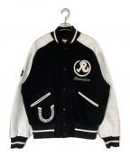 Richardsonリチャードソン）の古着「VARSITY JACKET」｜ブラック×ホワイト