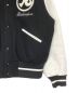 中古・古着 Richardson (リチャードソン) VARSITY JACKET ブラック×ホワイト サイズ:L：64800円