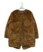 RockyMountainFeatherBedロッキーマウンテンフェザーベッド）の古着「FISHTAIL LINER VTG FAKE FUR」｜ブラウン