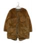 RockyMountainFeatherBed（ロッキーマウンテンフェザーベッド）の古着「FISHTAIL LINER VTG FAKE FUR」｜ブラウン