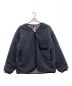 THE NORTHFACE PURPLELABEL（ザ・ノースフェイス パープルレーベル）の古着「Wool Boa WINDSTOPPER Field Cardigan」｜グレー