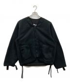 THRIFTWEARMARKET&FLEAMARKET TOUrrスリフトウェアマーケットアンドフリーマーケットツアー）の古着「PACIFISM PUFF JACKET」｜ブラック