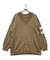 Deuxieme Classe（ドゥーズィエム クラス）の古着「Oversized V/N Sweater」｜ベージュ