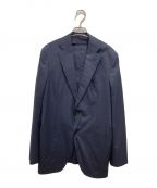 TOMORROW LAND PILGRIMトゥモローランド ピルグリム）の古着「Loro piana LOGHTMOVE/23AW ウールシルクポリウレタン シングルブレステッド2Bジャケット」｜ネイビー