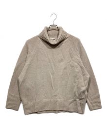 23区（ニジュウサンク）の古着「ウールカシミヤブレンドバルキータートルネックニット」｜ベージュ