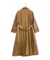 AMERI UNDRESSED (アメリ アンドレスド) UNDRESSED BACK PLEATS COAT ブラウン サイズ:M：7800円