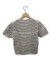 NKNIT (ンニット) paper mix pattern knit T-shirt mini：7800円