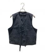 Porter Classicポータークラシック）の古着「MOLESKIN CLASSIC VEST 2019」｜ブラック