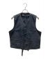 Porter Classic（ポータークラシック）の古着「MOLESKIN CLASSIC VEST 2019」｜ブラック