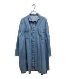 L'EQUIPE（レキップ）の古着「デニムロングシャツ」｜インディゴ