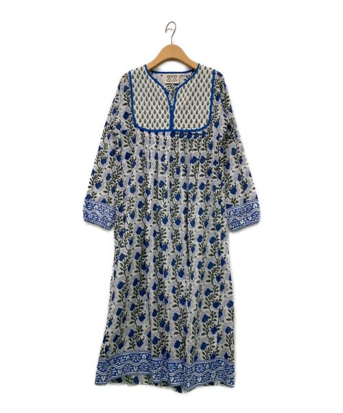 SZ Blockprints（エスゼットブロックプリント）SZ Blockprints (エスゼットブロックプリント) KITY DRESS サイズ:Sの古着・服飾アイテム