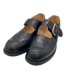 Tricker's（トリッカーズ）の古着「モンクストラップシューズ」｜ブラック