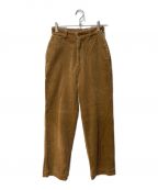 LENO&COリノアンドコー）の古着「CORDUROY TROUSERS  L1802-PT002」｜ブラウン