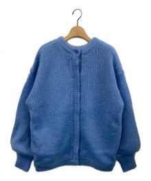 Ameri（アメリ）の古着「2WAY MOHAIR SHAGGY KNIT」｜スカイブルー